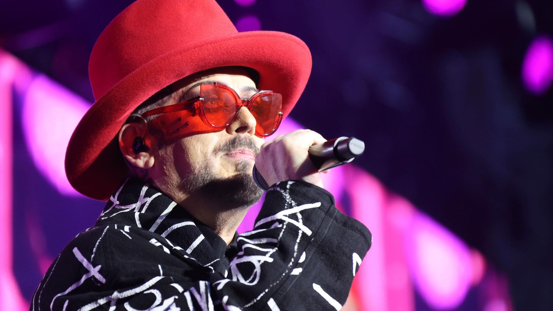 Boy George live bei der 80er Live Party 2026 im Volksparkstadion. Hamburg, 18.07.2026