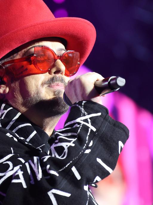Boy George live bei der 80er Live Party 2026 im Volksparkstadion. Hamburg, 18.07.2026