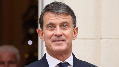 Der französische Minister Valls