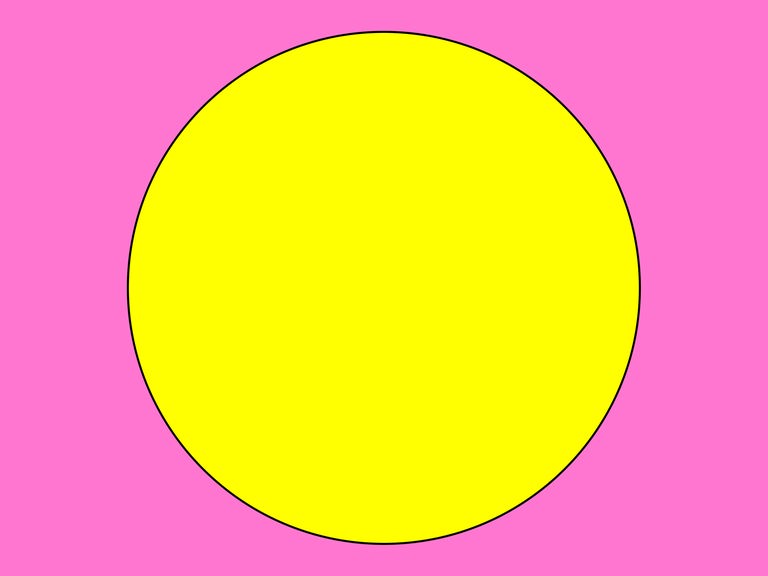 Die Grafik zeigt einen gelben Vollmond auf einem pinken Rechteck.