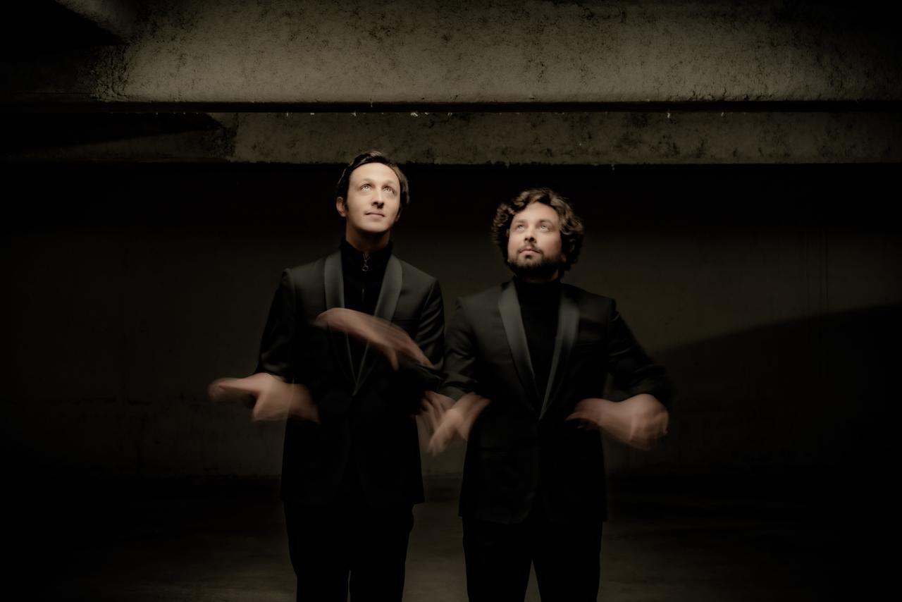 Geister Duo: Manuel Vieillard/David Salmon, Klavier