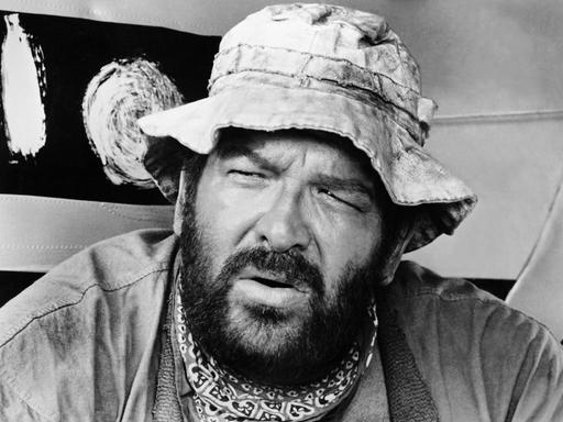 Bud Spencer 1972 in dem Film "Zwei Himmelhunde auf dem Weg zur Hölle"