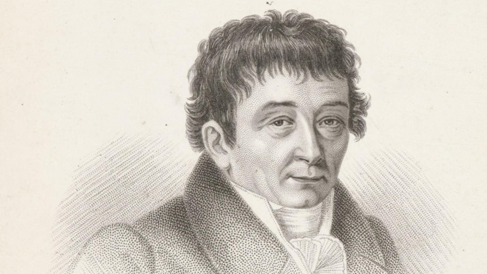 Ein Portrait-Foto von Ernst Chladni Ein Portrait-Foto von Ernst Chladni