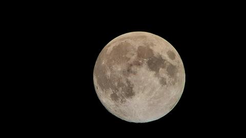 Nicht nur in Wanne-Eickel: Heute verzaubert der tief stehende Vollmond die Frühlingsnacht