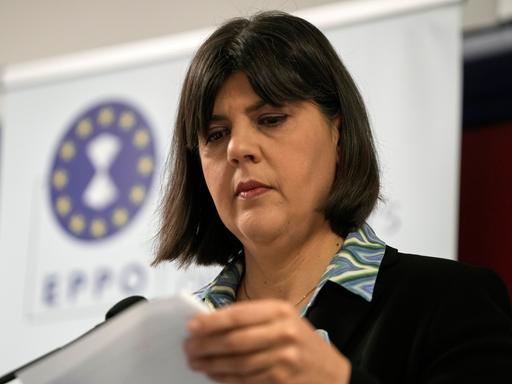 Die rumänische EU-Generalstaatsanwältin Laura Kövesi 