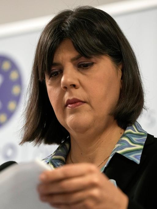 Die rumänische EU-Generalstaatsanwältin Laura Kövesi 