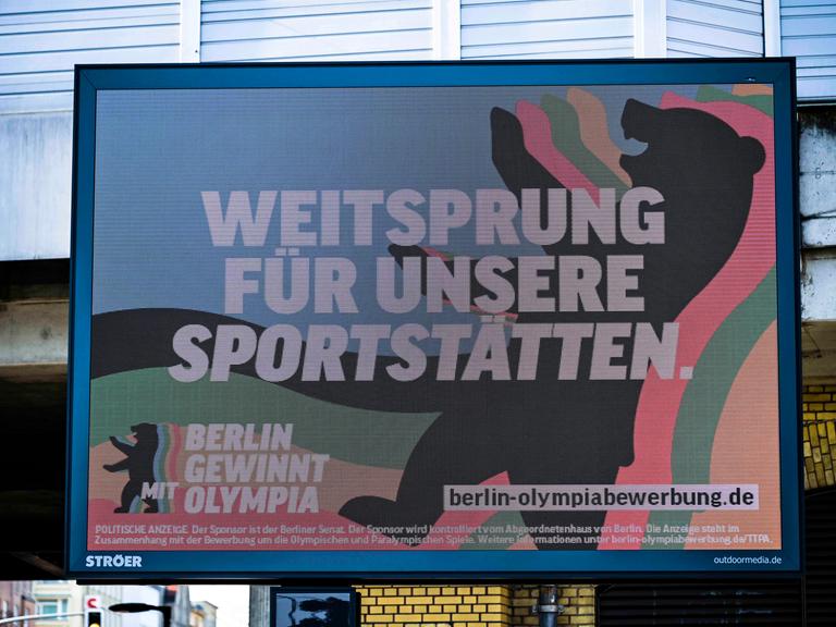 Werbung für Olympia in Berlin