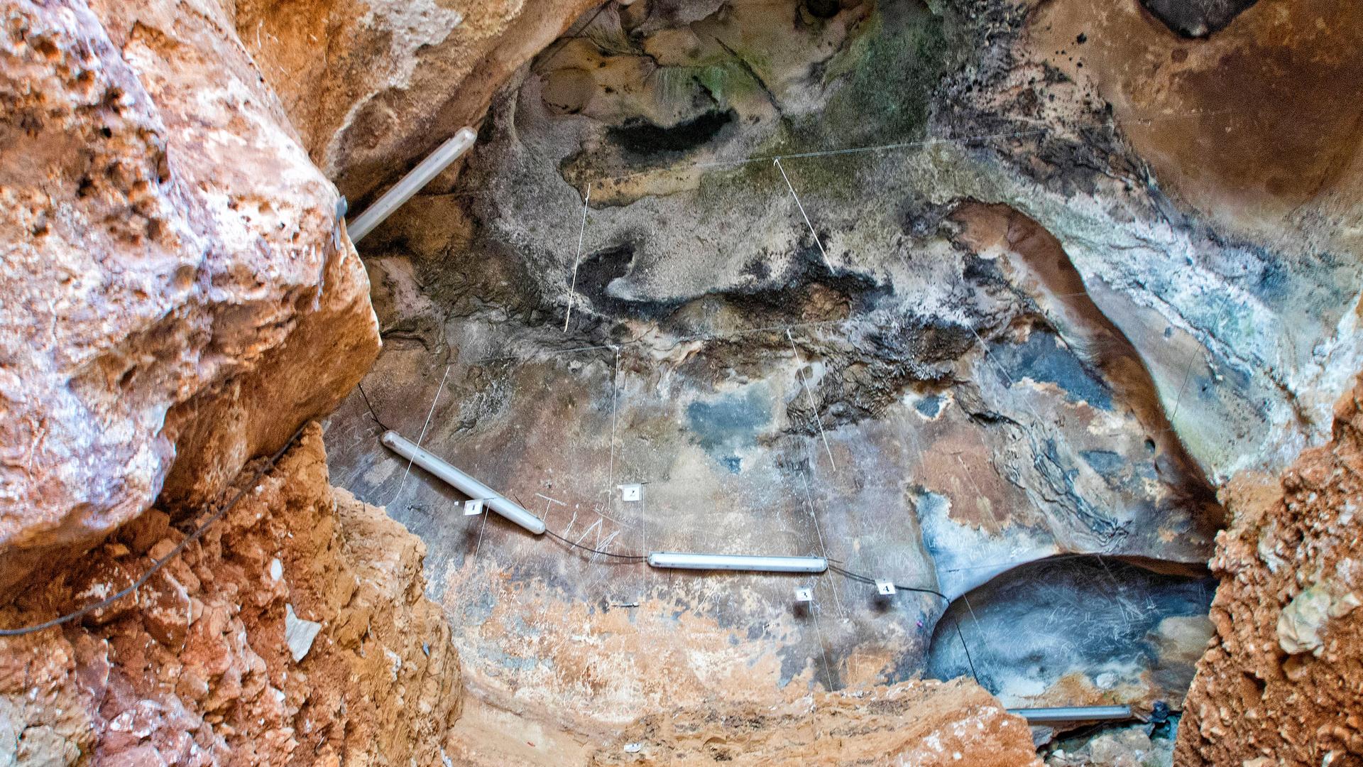Archäologische Ausgrabungsstätte in Atapuerca, Spanien