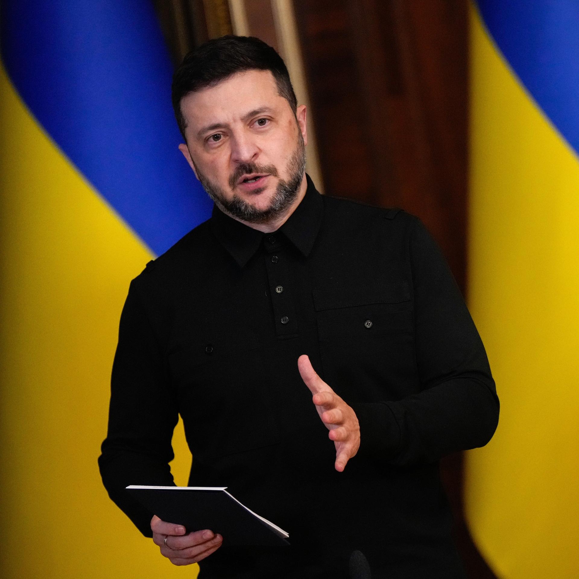 Krieg in der Ukraine - Selenskyj Ende der Woche zu Gesprächen mit US-Präsident Trump in Washington