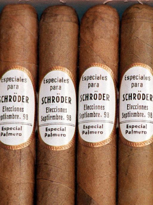 Churchills Zigarren für Gerhard Schröder