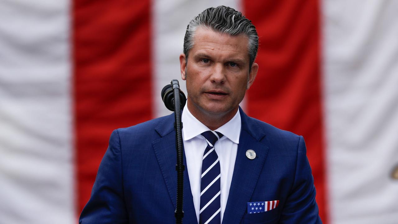 US-Verteidigungsminister Pete Hegseth am 11. September 2025 in Washington US-Verteidigungsminister Pete Hegseth am 11. September 2025 in Washington
