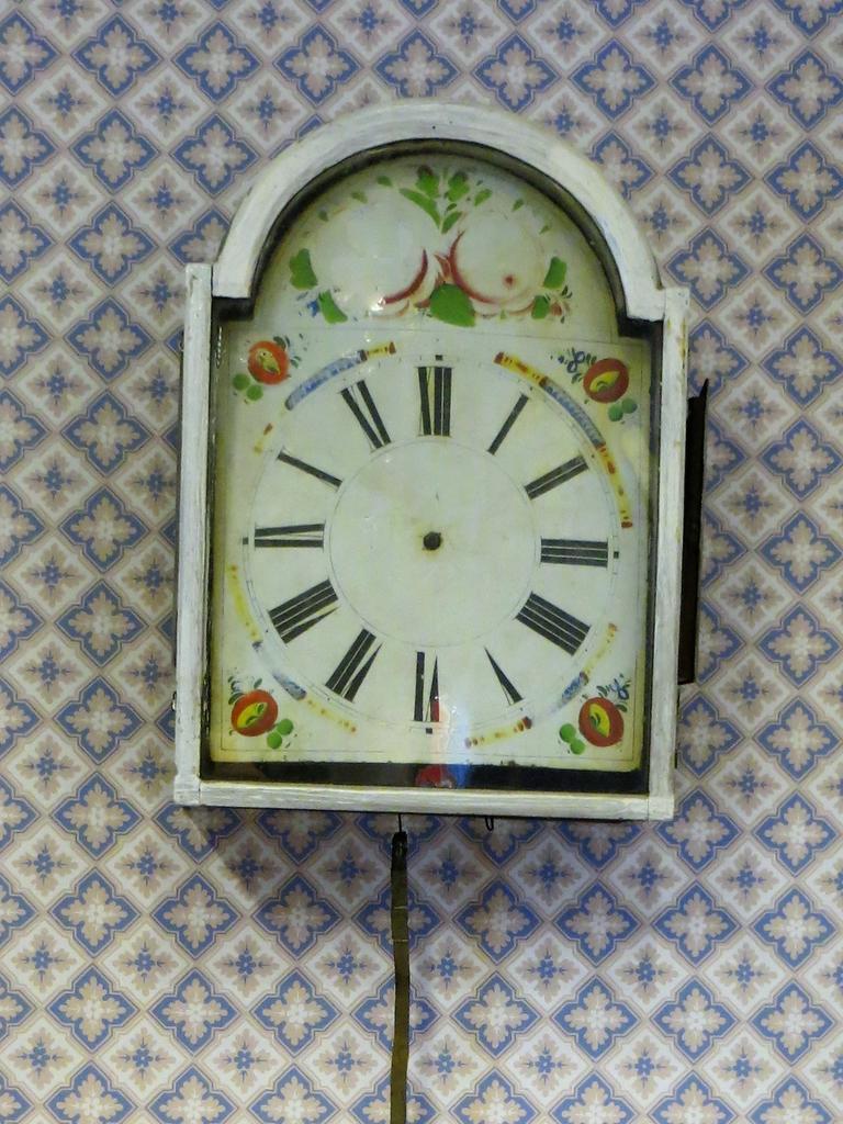Die Wanduhr im Haus von Virve-Elfriide Köster