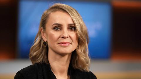 Die Schriftstellerin Jagoda Marinic ist im Dezember 2019 zu Gast in der ARD-Talkshow Anne Will.
