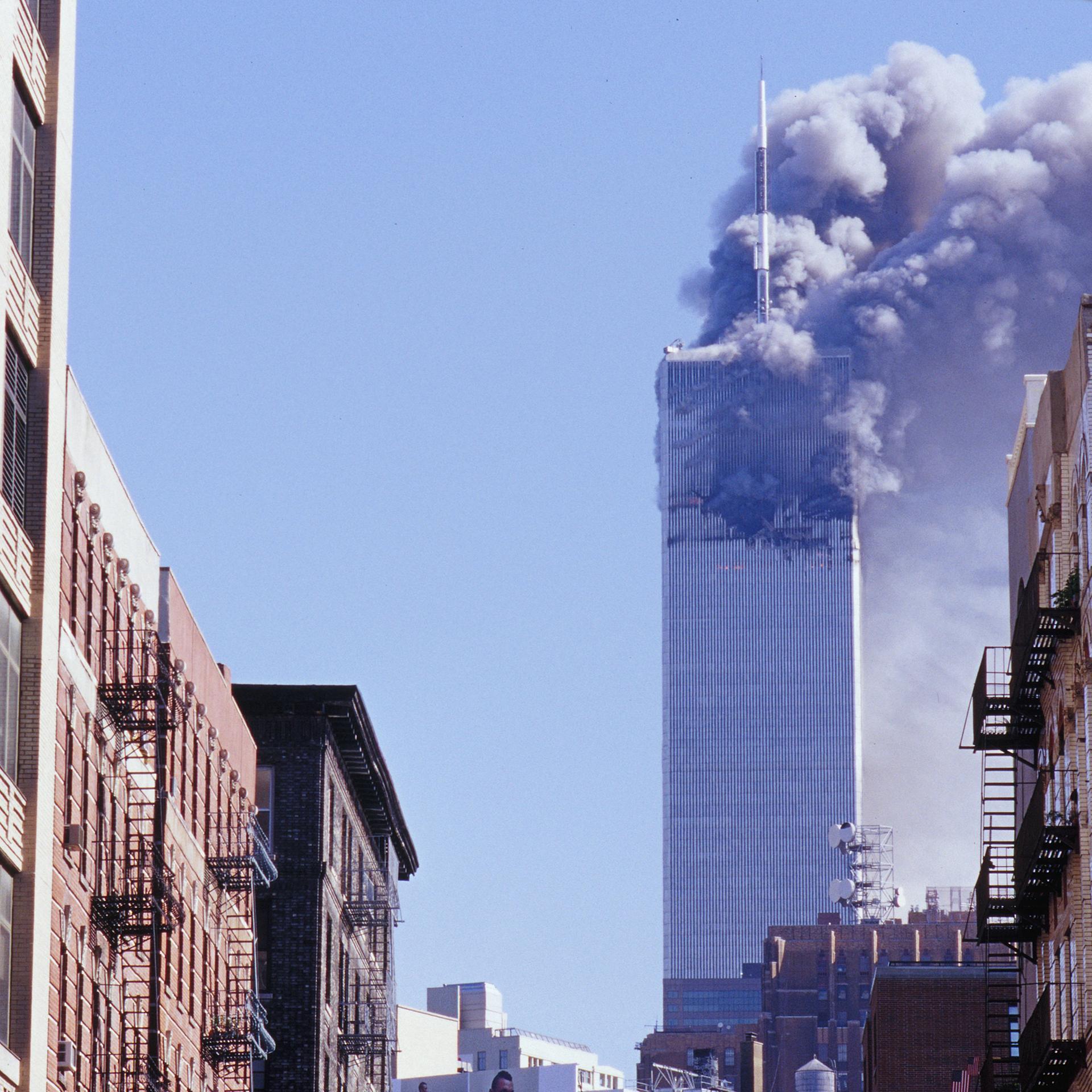 11. September 2001 Angriff auf das World Trade Center in New York