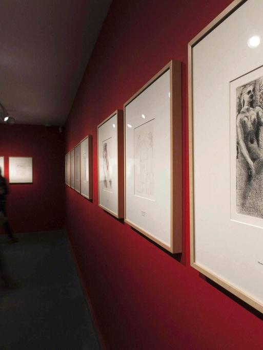 Blick in die Ausstellung „Pablo Picasso. Suite Vollard” in der Mapfre Guanarteme Foundation in Las Palmas de Gran Canaria (2015).