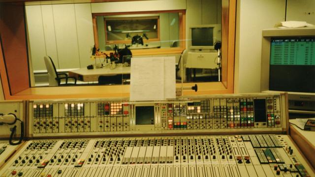 Blick in die Sprecherstudios 1994.