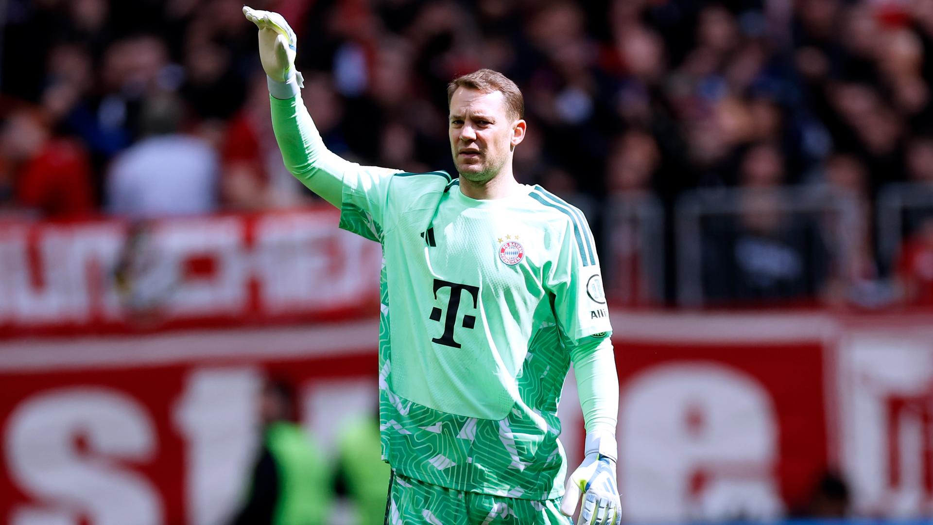 Manuel Neuer, Torwart Team FC Bayern München, in Aktion auf dem Spielfeld Manuel Neuer, Torwart Team FC Bayern München, in Aktion auf dem Spielfeld