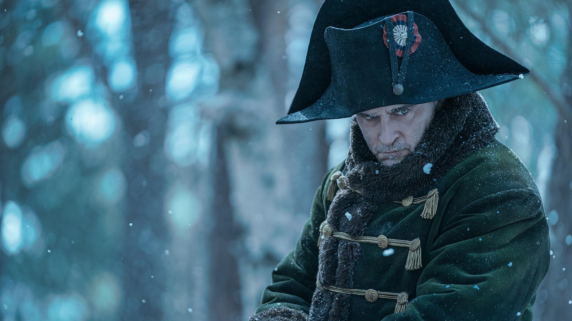 Joaquin Phoenix im Film "Napoleon", 2023.