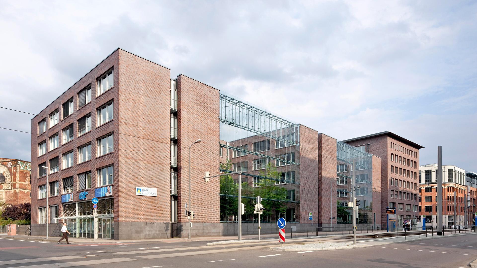 Haus des Buches, Leipzig, Sachsen.