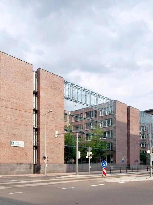 Haus des Buches, Leipzig, Sachsen.