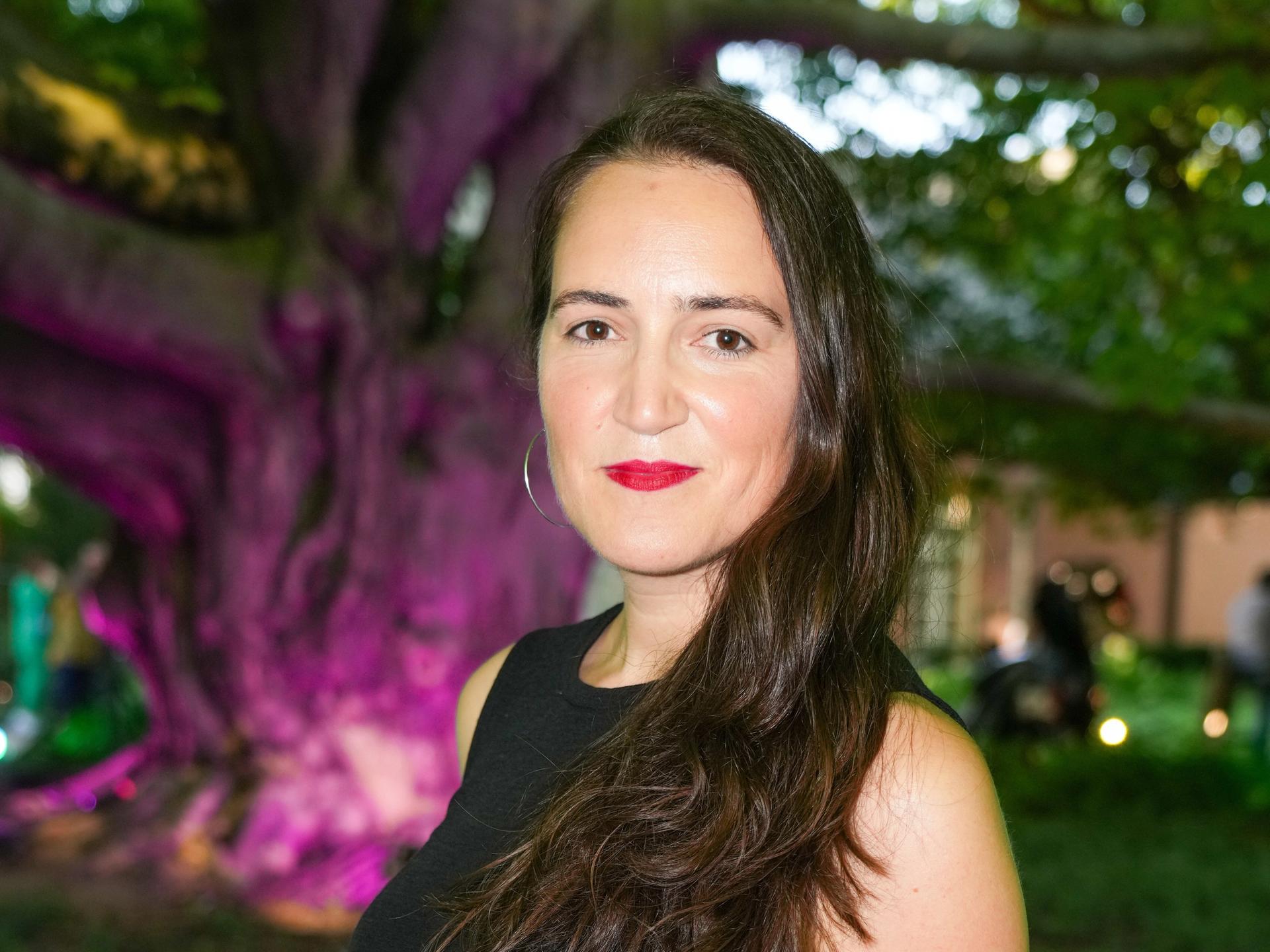 Maria Milisavljevic bei der Premiere der Nibelungen Festspiele Worms.