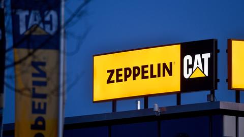 Das Firmengebäude der Firma Zeppelin Baumaschinen GmbH CAT in Garching bei München (Symbolbild). 
