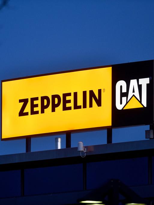 Das Firmengebäude der Firma Zeppelin Baumaschinen GmbH CAT in Garching bei München (Symbolbild). 