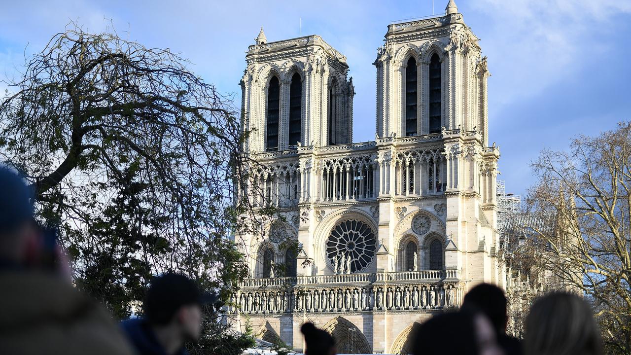 Die Pariser Kathedrale Notre Dame mit ihren beiden markanten Türmen. (Quelle: picture alliance)