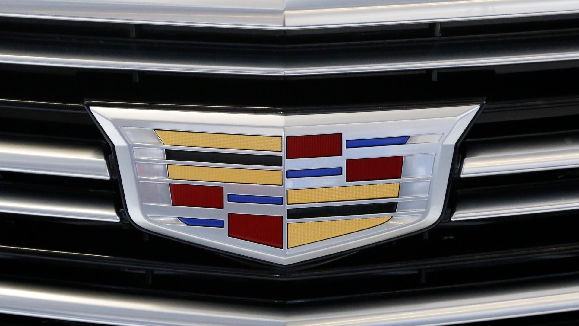 Das Logo der Automarke Cadillac Das Logo der Automarke Cadillac