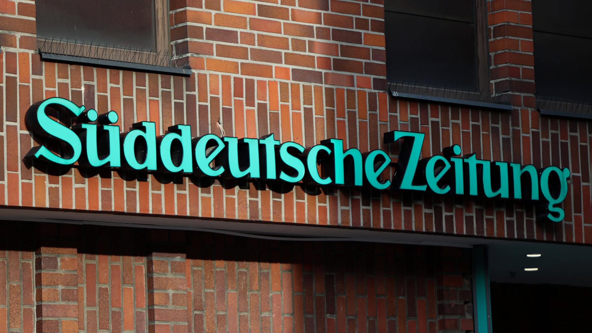 Logo der Süddeutschen Zeitung am 18.03.2023 in München. 
