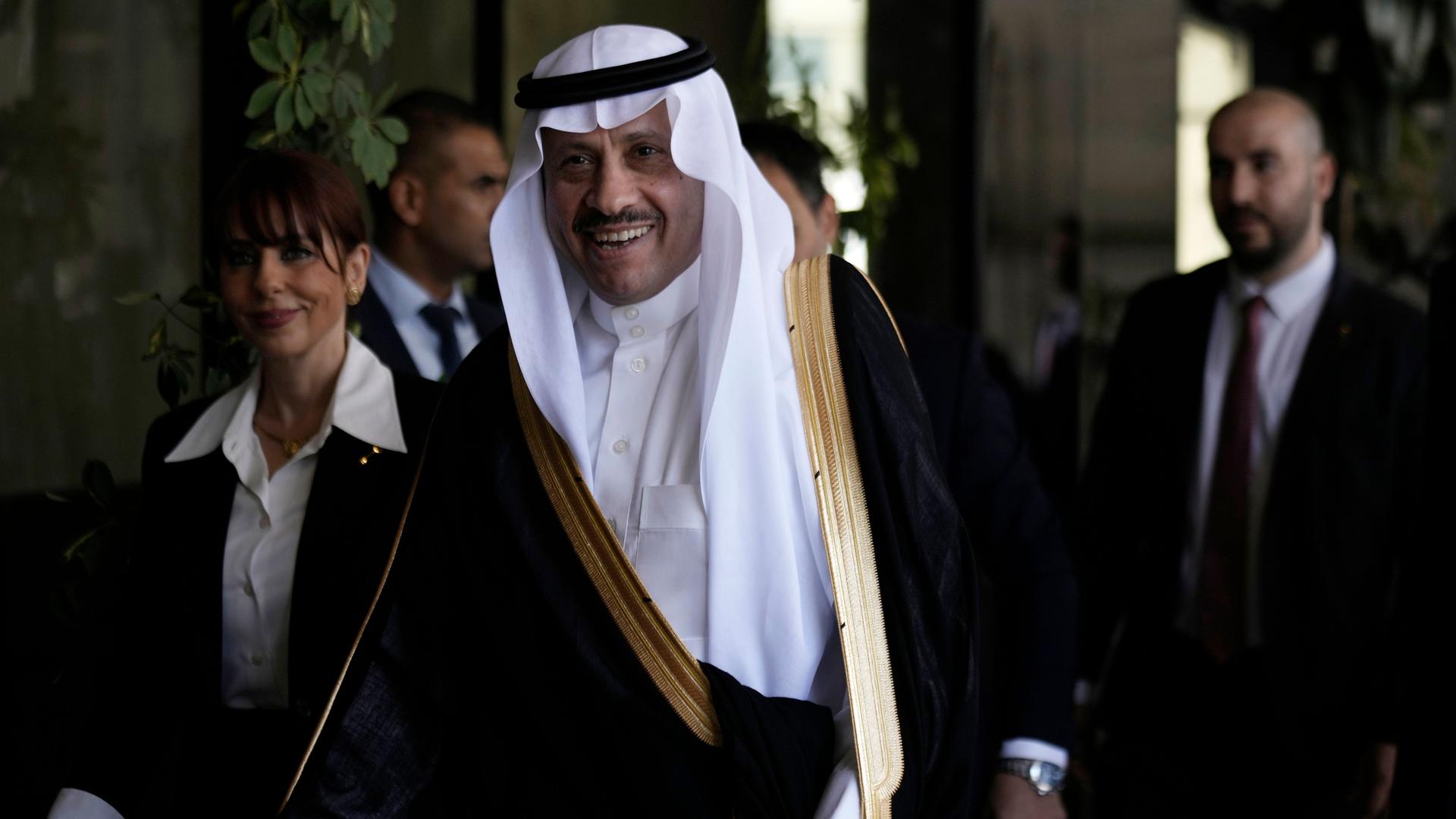 Nahostkonflikt - Neuer saudischer Botschafter besucht erstmals Palästinensergebiete