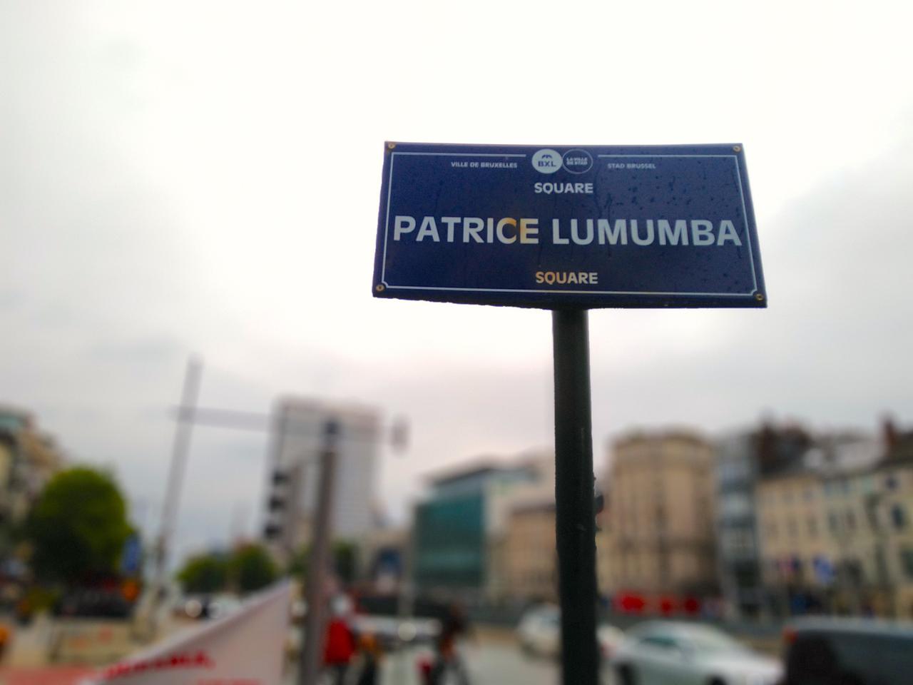 Der Lumumba-Platz in Brüssel