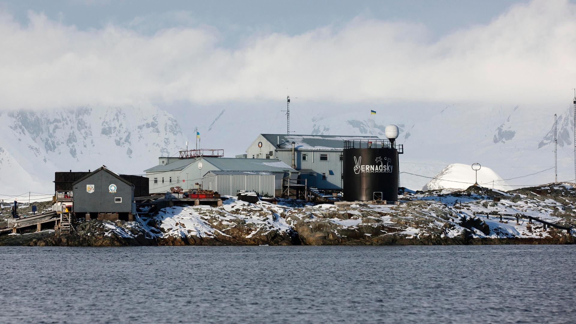 Ukrainische Forschungsstation in der Antarktis