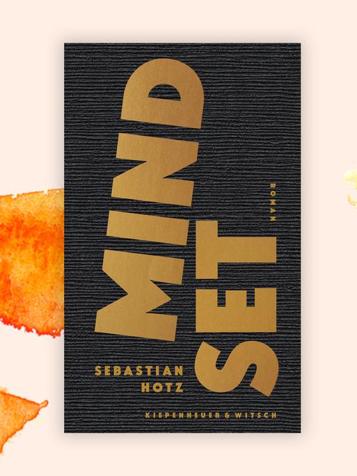 Das Buchcover "Mindset" von Sebastian Hotz ist vor einem grafischen Hintergrund zu sehen.