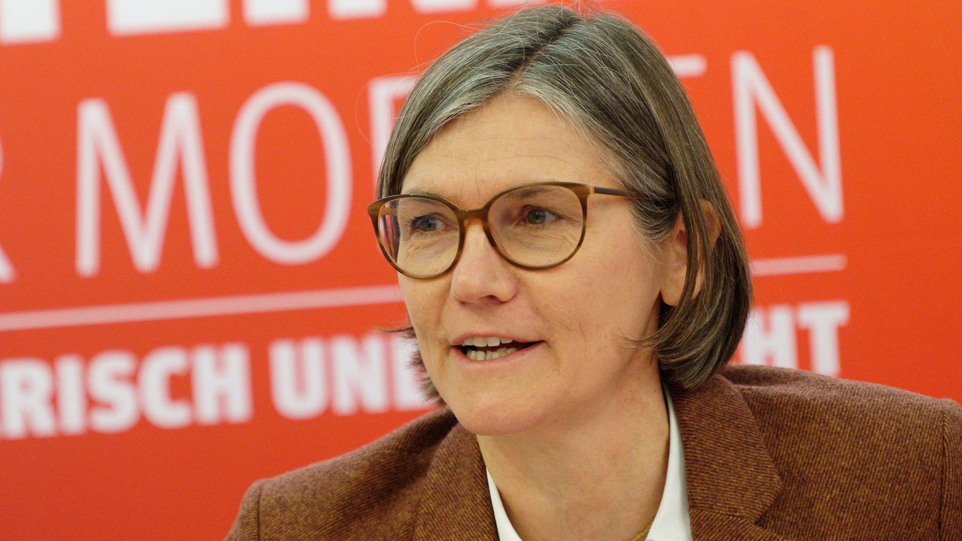 Christiane Benner, zweite Vorsitzende der IG-Metall, will sich zur Gewerkschaftsvorsitzenden wählen lassen.