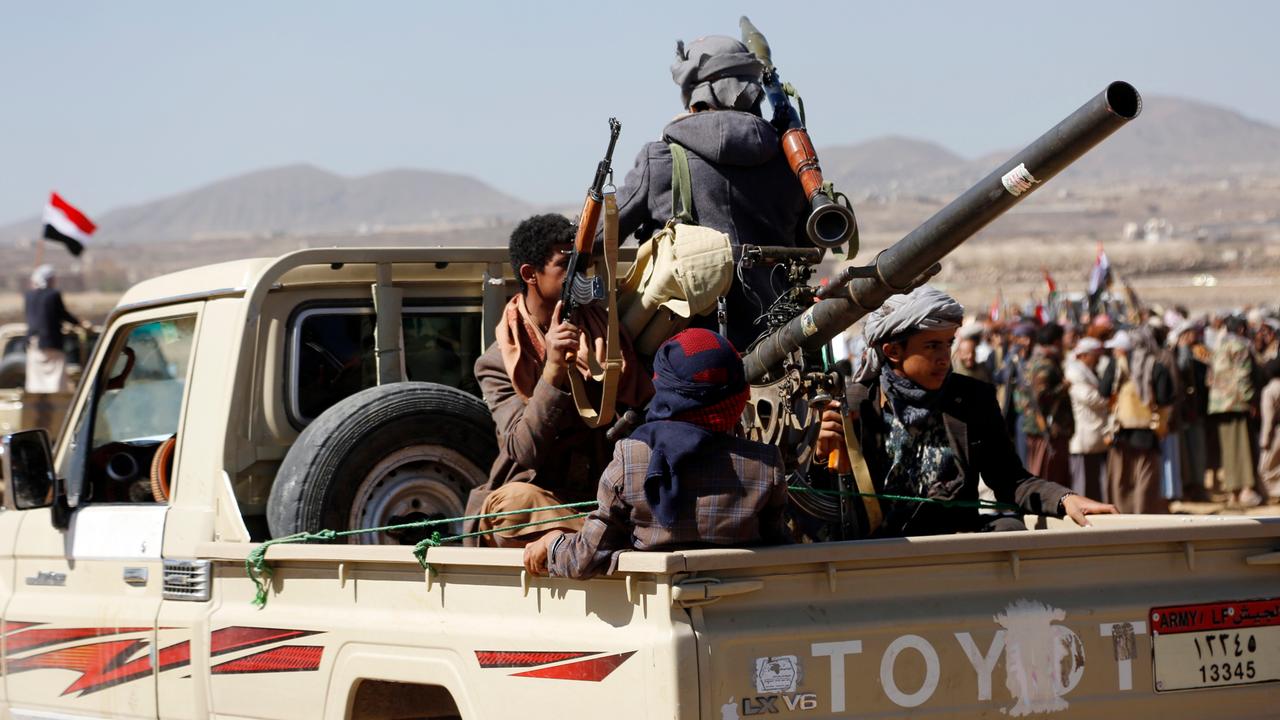 Huthi-Kämpfer veranstalten eine Kundgebung gegen die Angriffe der USA (Archivfoto). Huthi-Kämpfer veranstalten eine Kundgebung gegen die Angriffe der USA (Archivfoto).