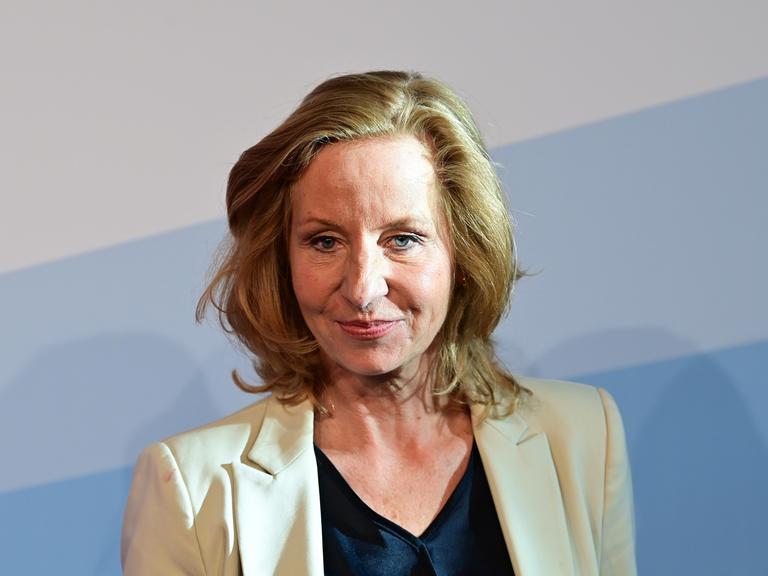 Patricia Schlesinger, Intendantin des rbb, beim ARD-Haupstadttreff