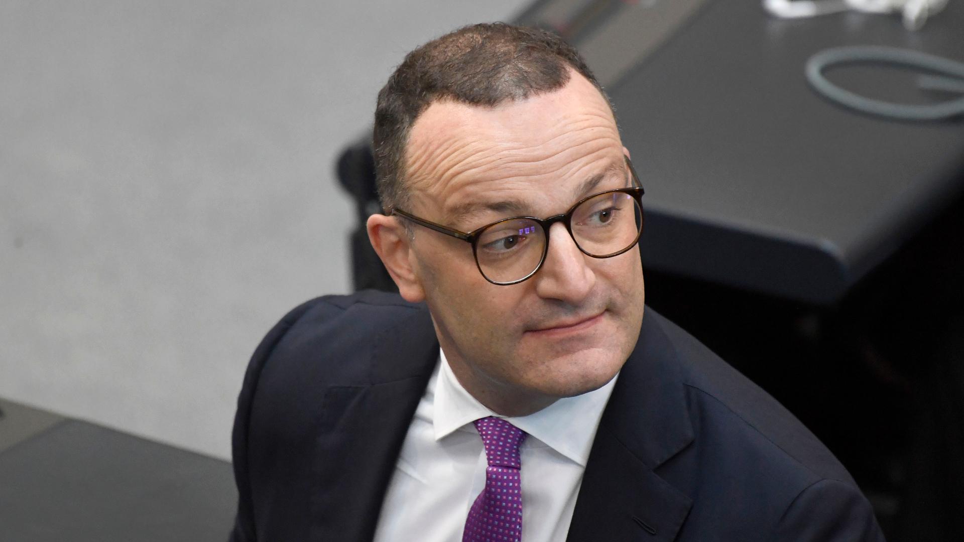Jens Spahn in der 90. Sitzung des 21. Deutschen Bundestages im Reichstagsgebäude. Berlin, 10.07.2026 Jens Spahn in der 90. Sitzung des 21. Deutschen Bundestages im Reichstagsgebäude. Berlin, 10.07.2026