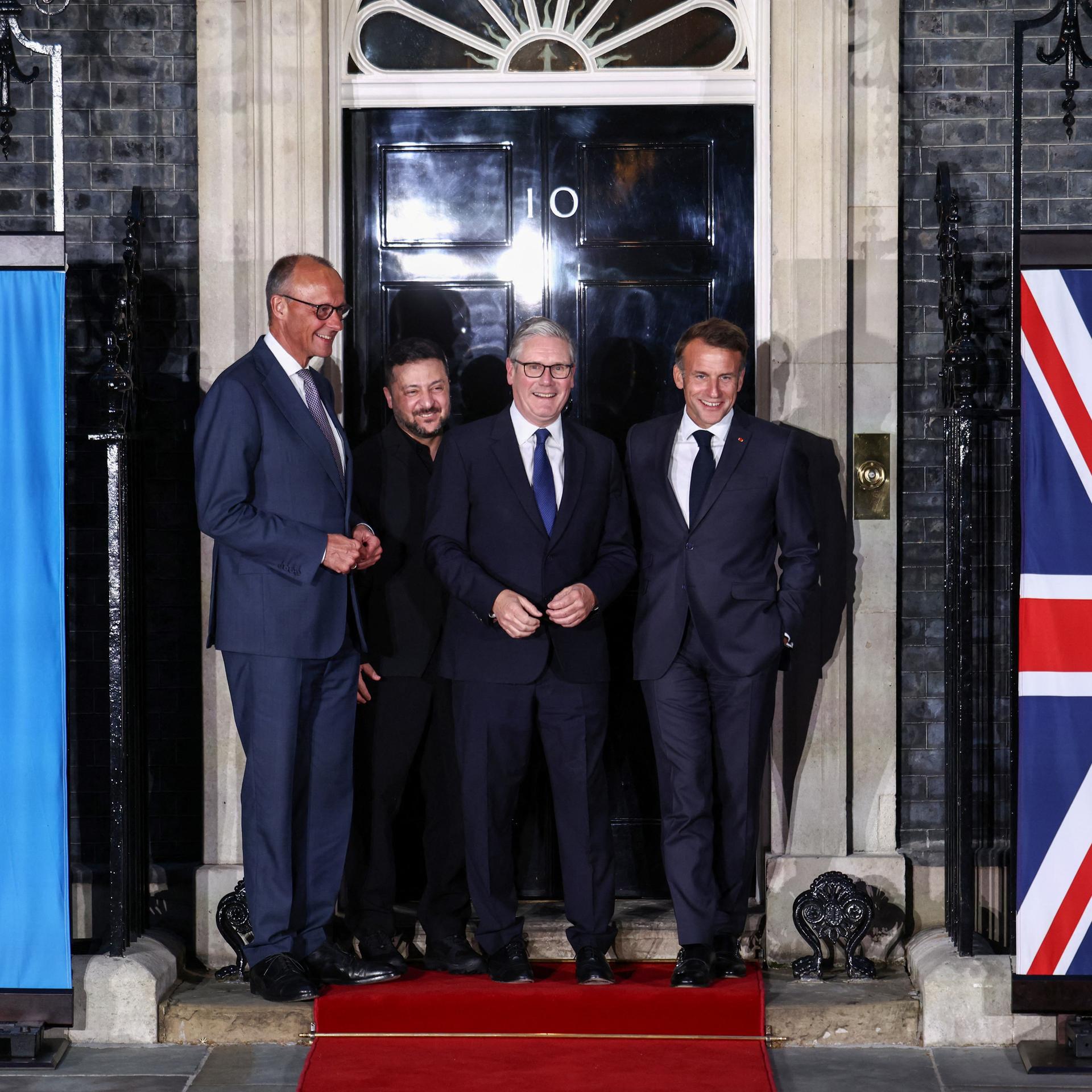 Treffen in London - Deutschland, Frankreich und Großbritannien wollen Ukraine-Diplomatie in Gang bringen