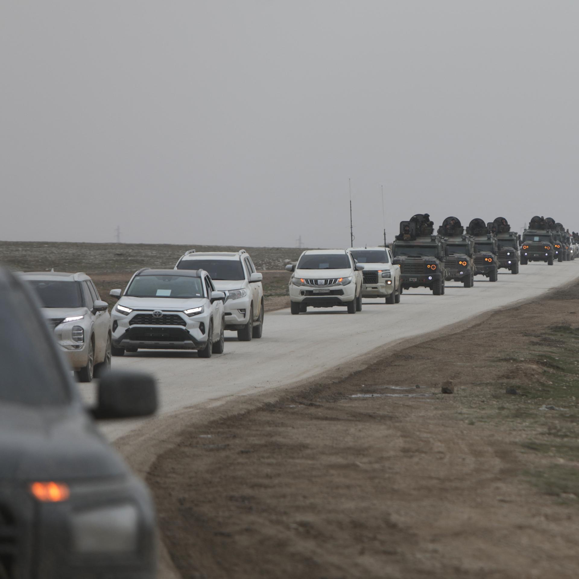 Hasakeh - Syrische Truppen rücken in Kurden-Hochburg ein