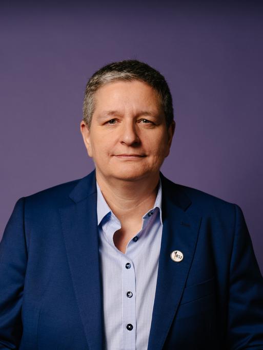 Porträt von Claudia Plattner, Präsidentin des Bundesamts für Sicherheit in der Informationstechnologie. Porträt von Claudia Plattner, Präsidentin des Bundesamts für Sicherheit in der Informationstechnologie.