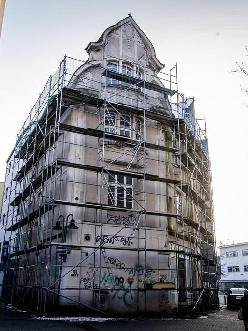 Ansichten zweier Schrottimmobilien in der Wattenscheider Innenstadt in Bochum am Freitag 19. Januar 2024. Ansichten zweier Schrottimmobilien in der Wattenscheider Innenstadt in Bochum am Freitag 19. Januar 2024.