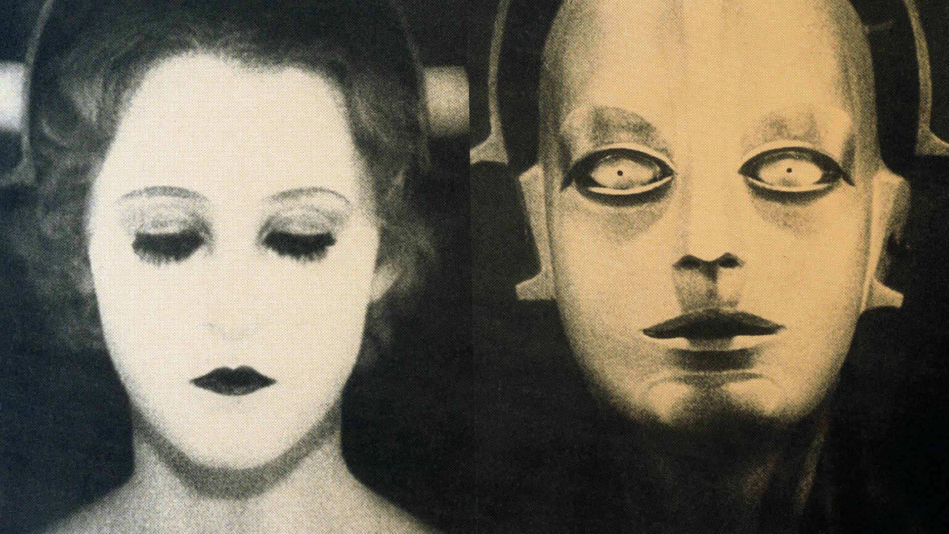 Szene aus dem "Metropolis" Film von 1927.
