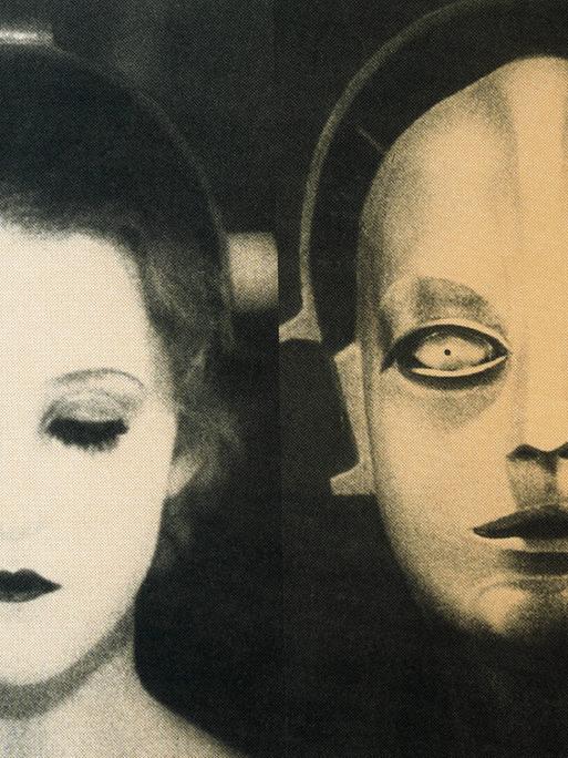 Szene aus dem "Metropolis" Film von 1927.