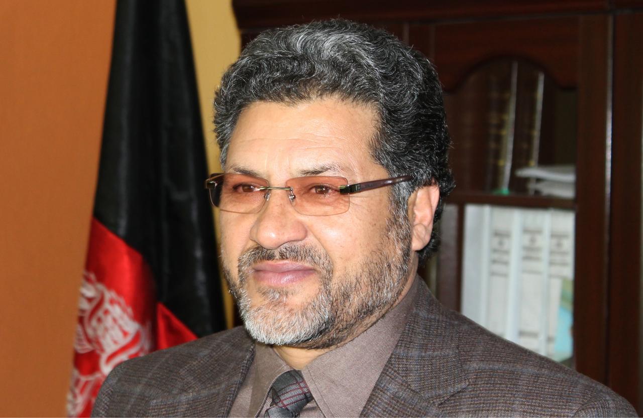 Mann mit grauen Bart: der ehemalige Bildungsminister Afghanistans Faruk Wardak