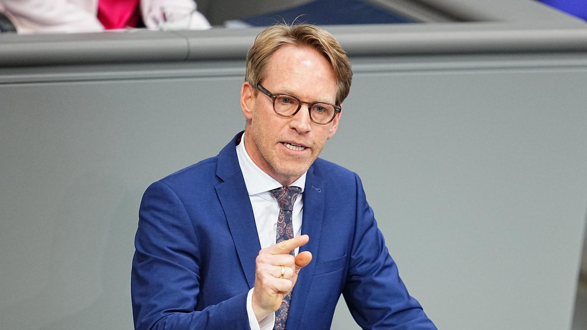 Mark Henrichmann (CDU), spricht im Bundestag. Mark Henrichmann (CDU), spricht im Bundestag.