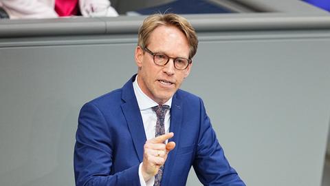 Mark Henrichmann (CDU), spricht im Bundestag.