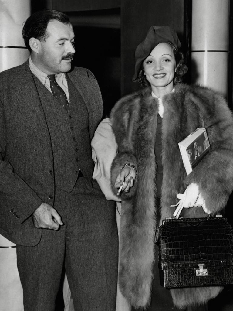 Marlene Dietrich und Ernest Hemingway, circa 1938