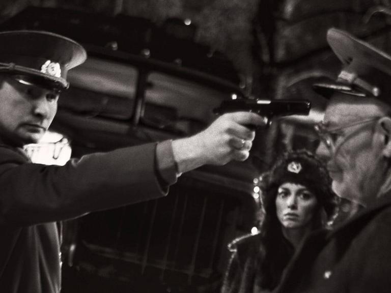 Eine Filmszene aus dem Biopic "Putin".