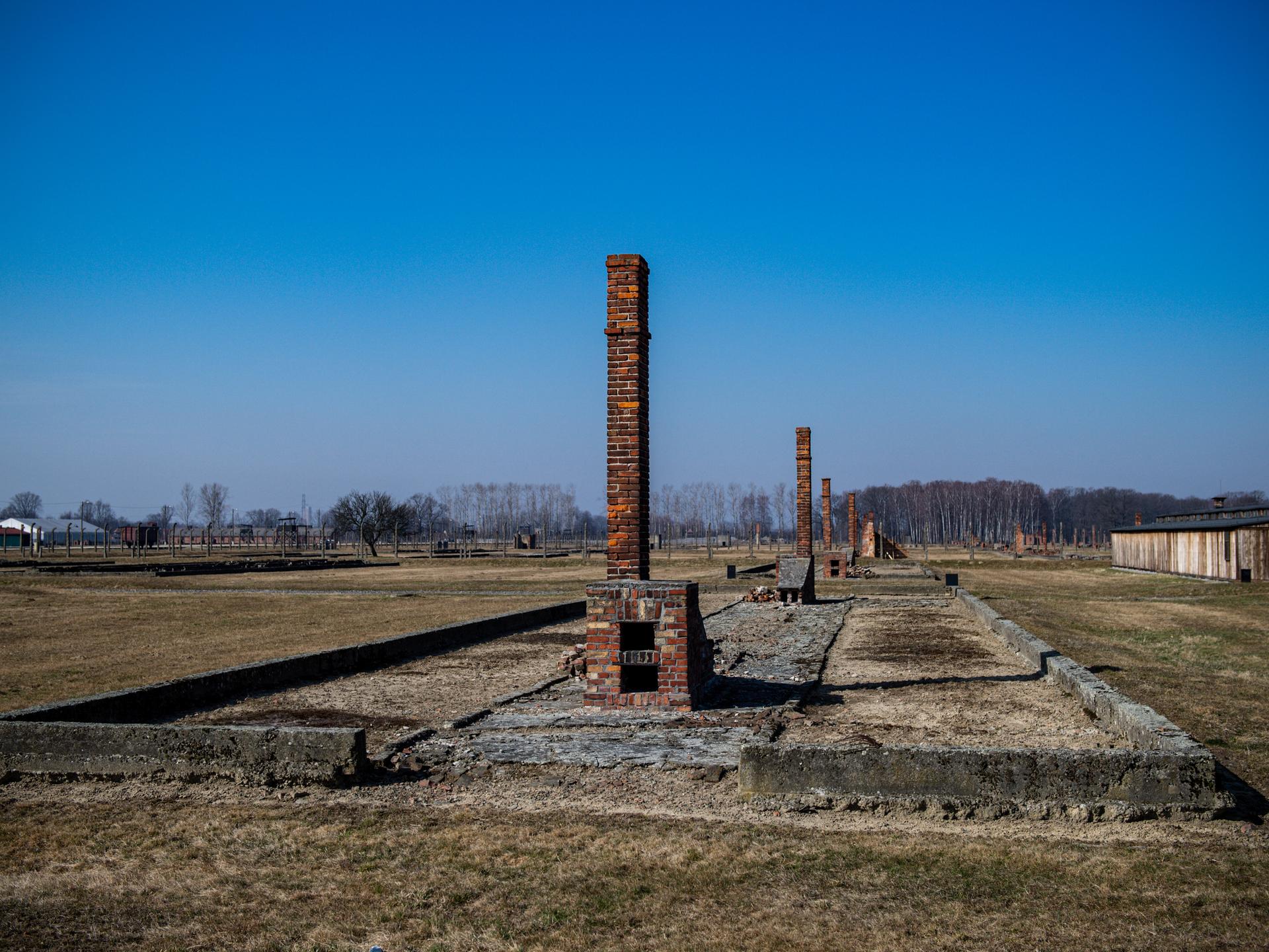 Das NS-Konzentrations- und Vernichtungslager Ausschwitz-Birkenau in Polen
